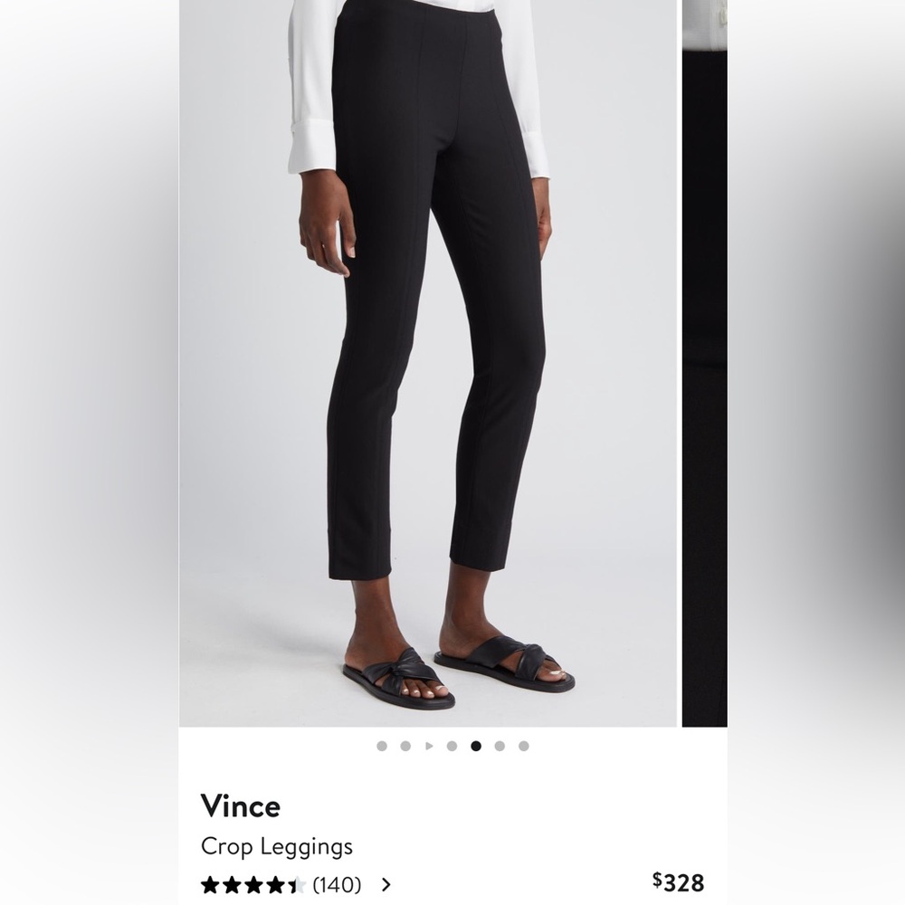 Vince Crop Leggings XS NWOT
